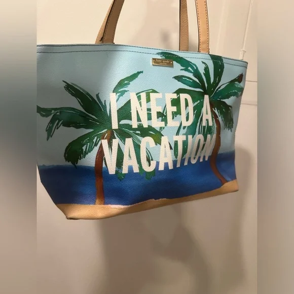 Kate spade I need a vacation bag EUC
